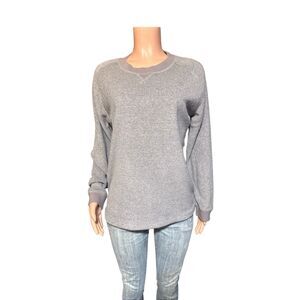 Pulp round neck gray sweater M